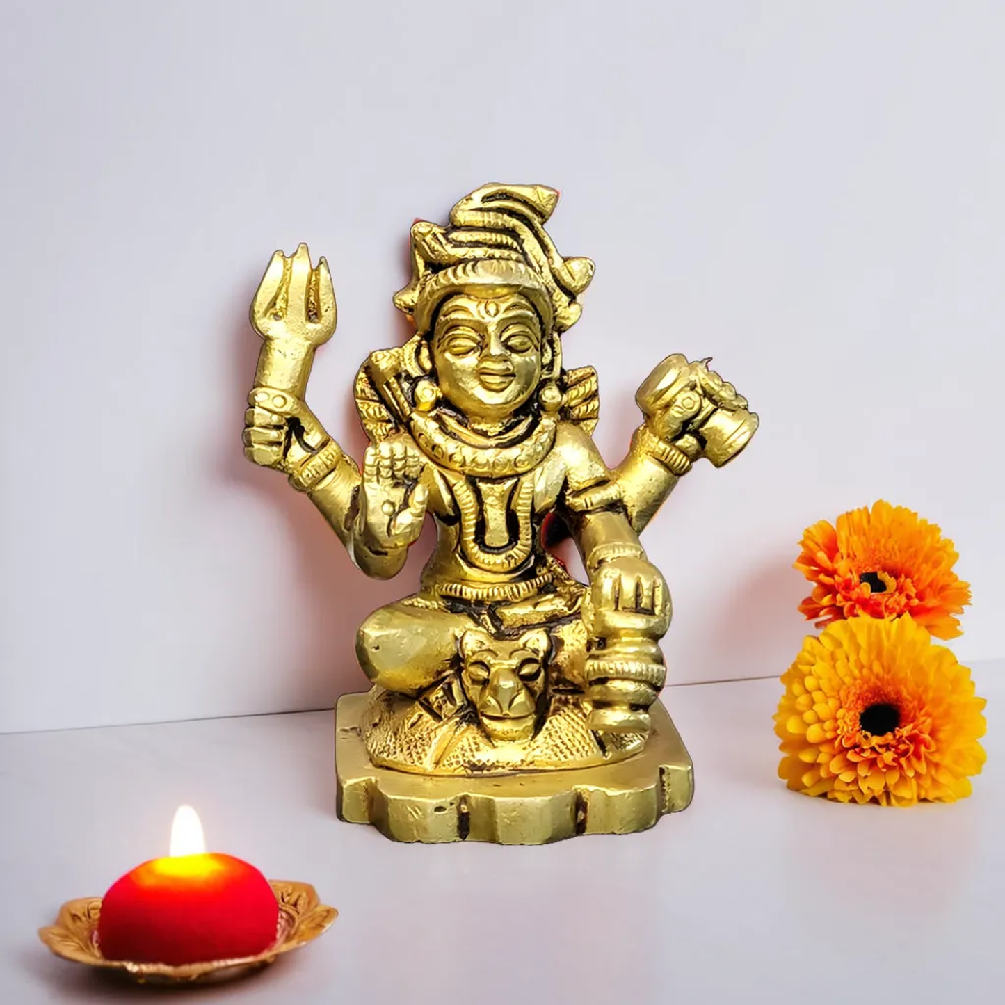 Lord Shankar Idol | Made with Pure Brass | 3"